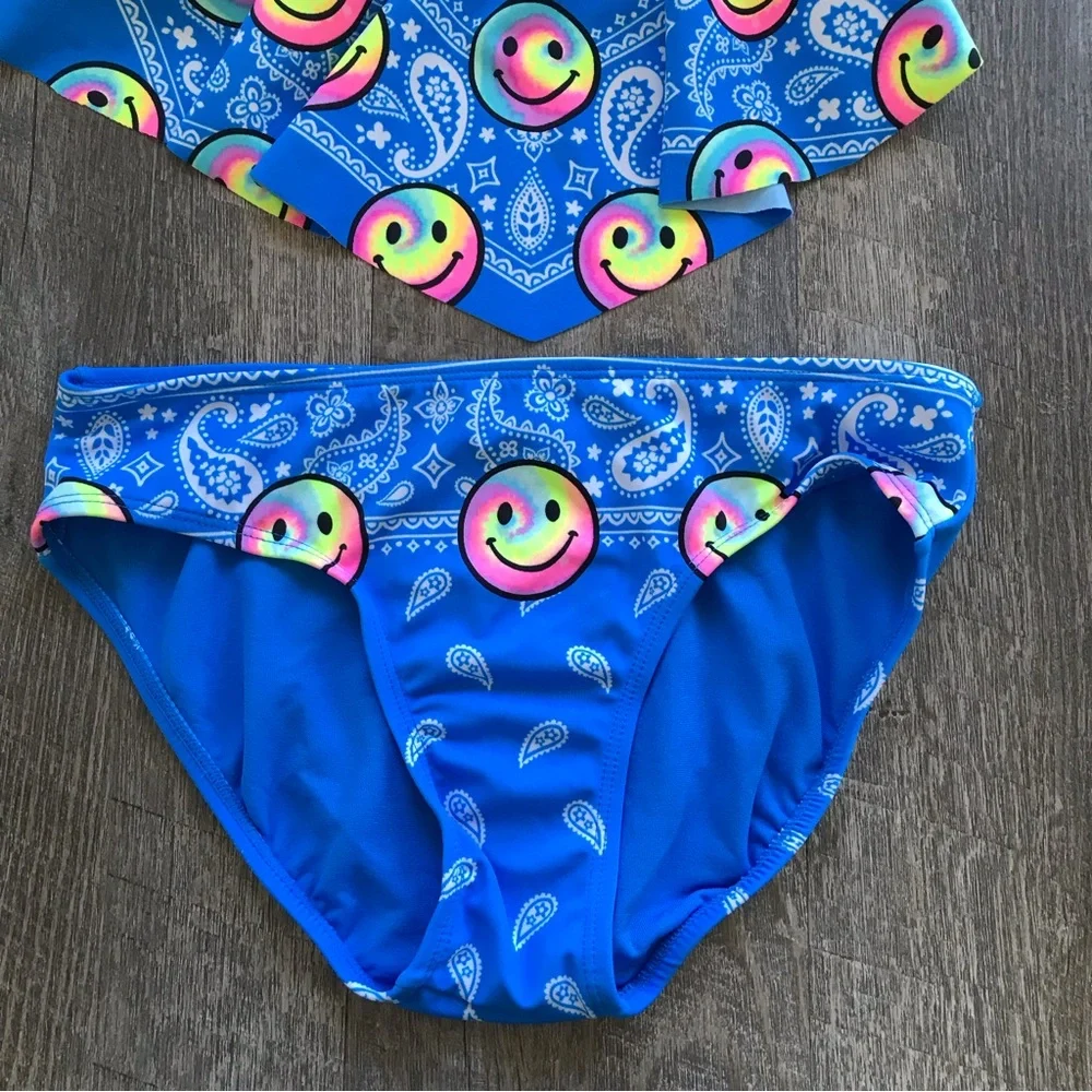 Justice bikini blue